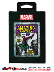 Amazing Fantasy Classic Pin NYCC 2026 | Classic | Unknown Comic Books Exclusive (10/28/2026) (ONLINE ORDER ONLY)