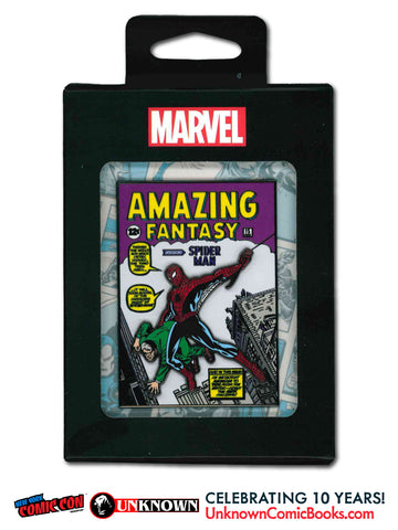 Amazing Fantasy Classic Pin NYCC 2026 | Classic | Unknown Comic Books Exclusive (10/28/2026) (ONLINE ORDER ONLY)