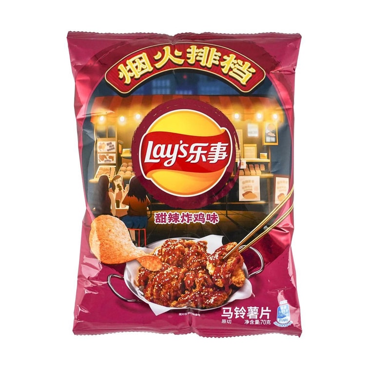 Lay's Potato Chips Sweet and Spicy Fried Chicken Flavor 2.47 oz (ONLINE ORDER ONLY)
