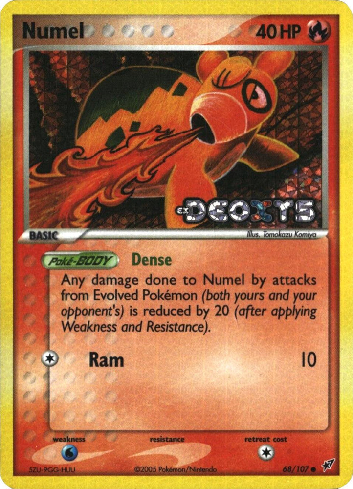 Numel (68/107) (Stamped) [EX: Deoxys] (Online Only)