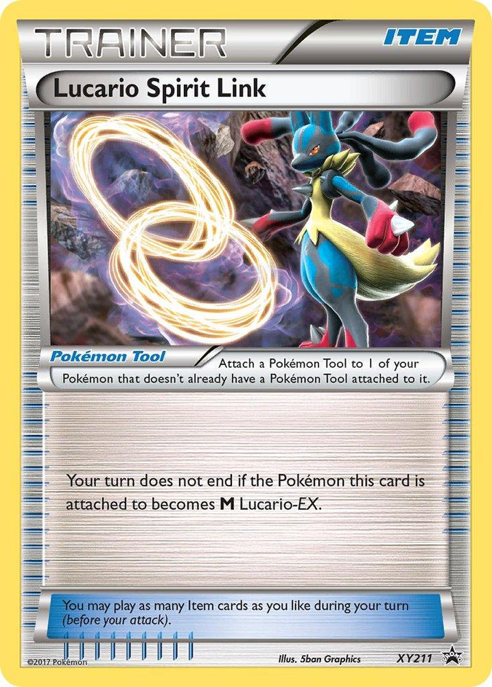 Lucario Spirit Link (XY211) [XY: Black Star Promos] (Online Only)