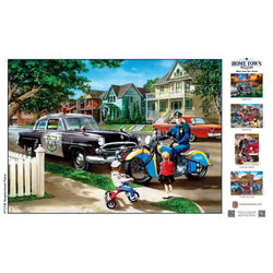 Hometown Heroes - Neighborhood Patrol 1000 Piece Jigsaw Puzzle (ONLINE ORDER ONLY)