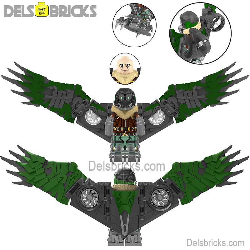 Vulture from Spider-Man Homecoming Lego Minifigures Custom Toys (ONLINE ORDER ONLY)