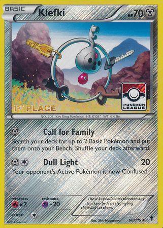 Klefki (66/119) (League Promo 1st Place) [XY: Phantom Forces] (Online Only)