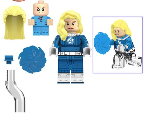 Invisible Woman Custom Minifig (ONLINE ORDER ONLY)