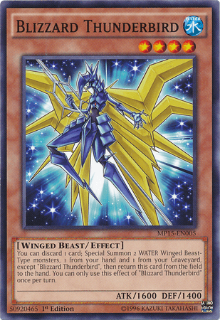 Blizzard Thunderbird [MP15-EN005] Common (ONLINE ORDER ONLY)