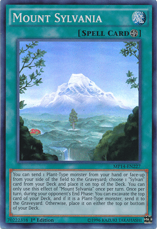 Mount Sylvania [MP14-EN227] Super Rare (ONLINE ORDER ONLY)
