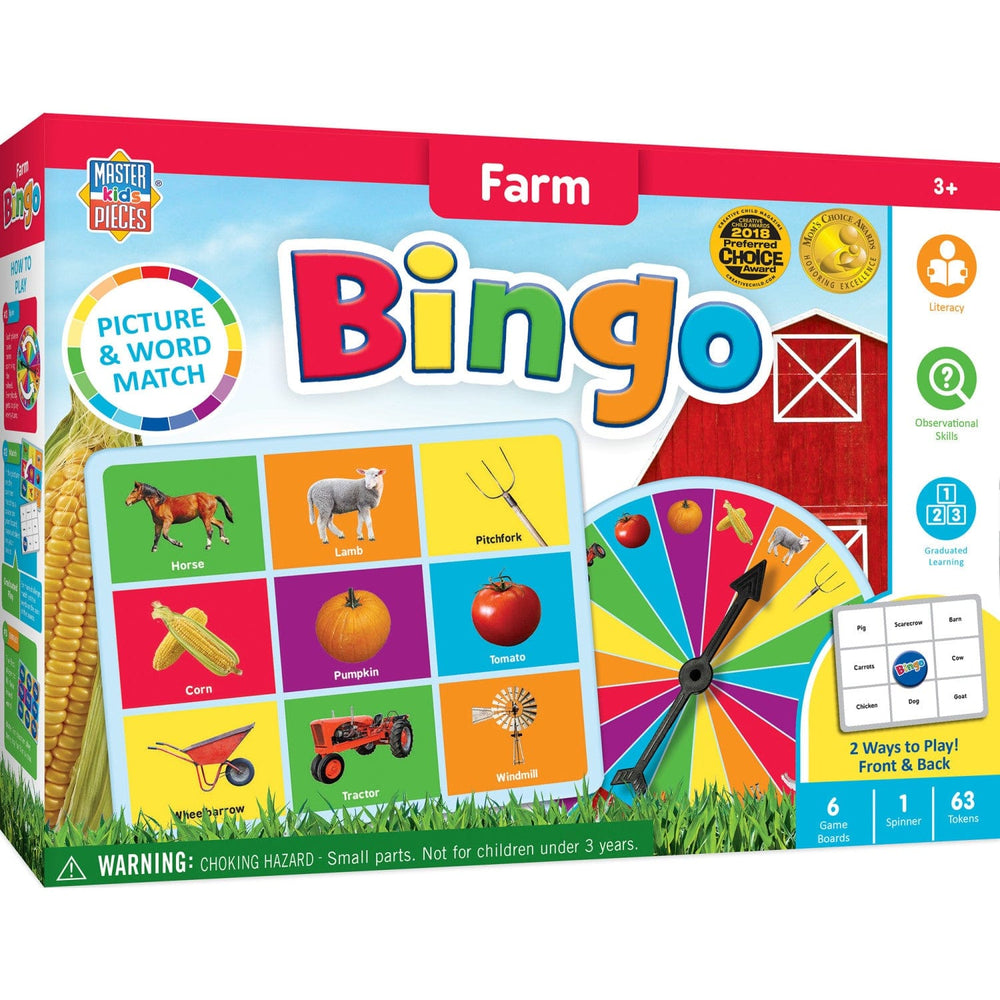 Farm Bingo Game (ONLINE ORDER ONLY)