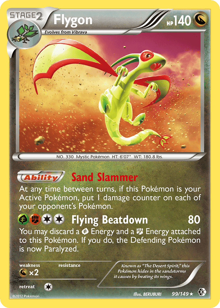 Flygon (99/149) [Black & White: Boundaries Crossed] (Online Only)