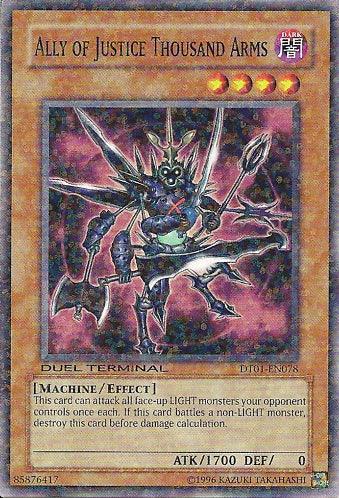 Ally of Justice Thousand Arms [DT01-EN078] Common (ONLINE ORDER ONLY)
