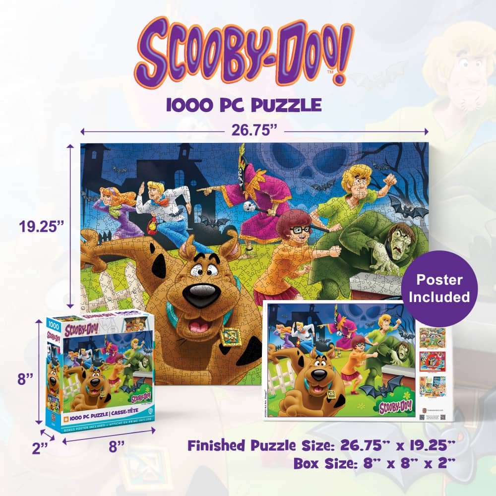 Scooby-Doo! - Ruh Roh, Shaggy! 1000 Piece Jigsaw Puzzle