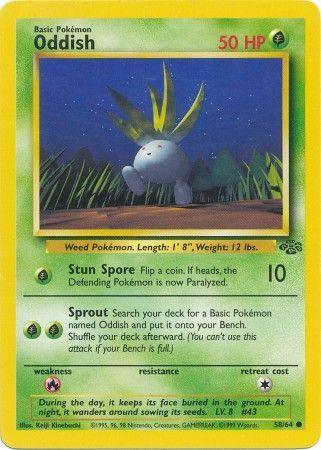 Oddish (58/64) [Jungle Unlimited] (Online Only)