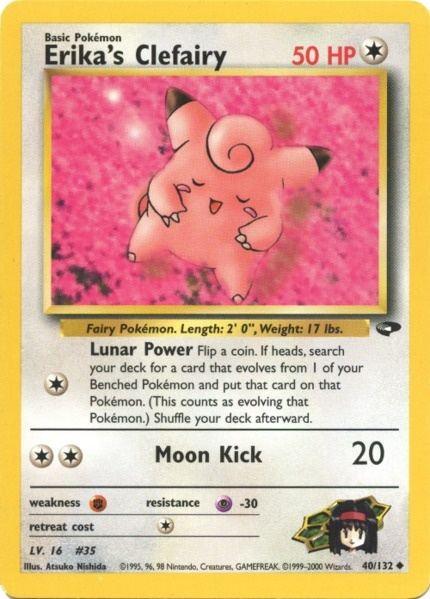 Erika's Clefairy (40/132) [Gym Challenge Unlimited] (Online Only)