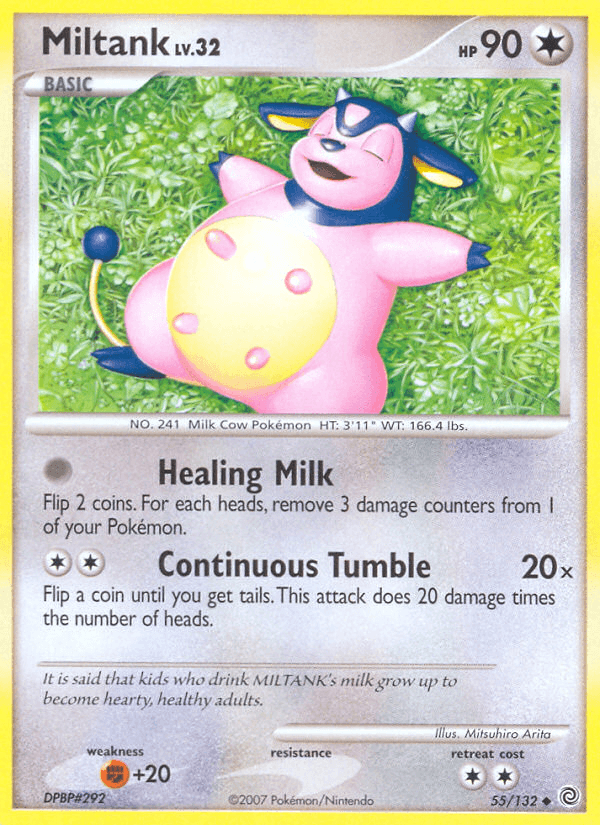 Miltank (55/132) [Diamond & Pearl: Secret Wonders] (Online Only)