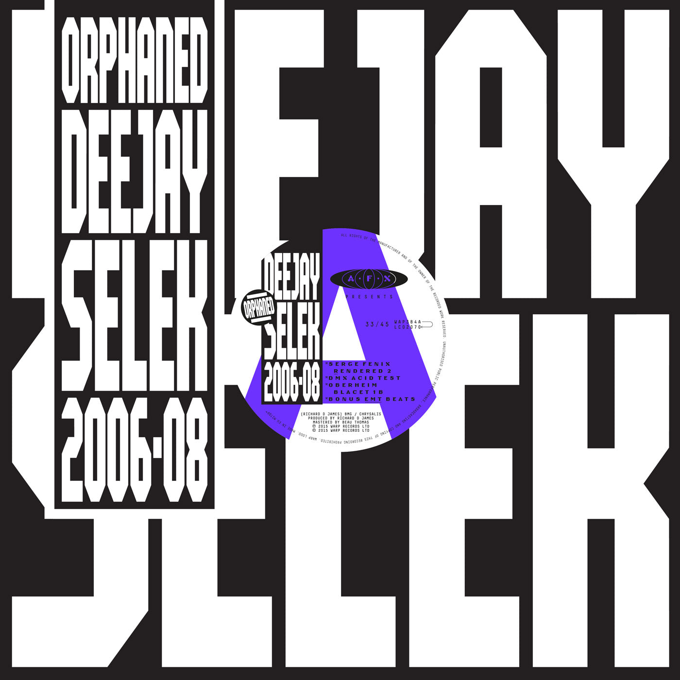 orphaned deejay selek 2006-2008 [CD] (ONLINE ORDER ONLY)