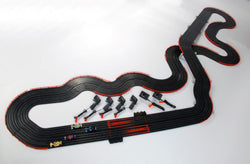 AFX Super International HO Formula Slot Car Track Set w/4 Formula Cars (Mega G+) 21018 (ONLINE ORDER ONLY)