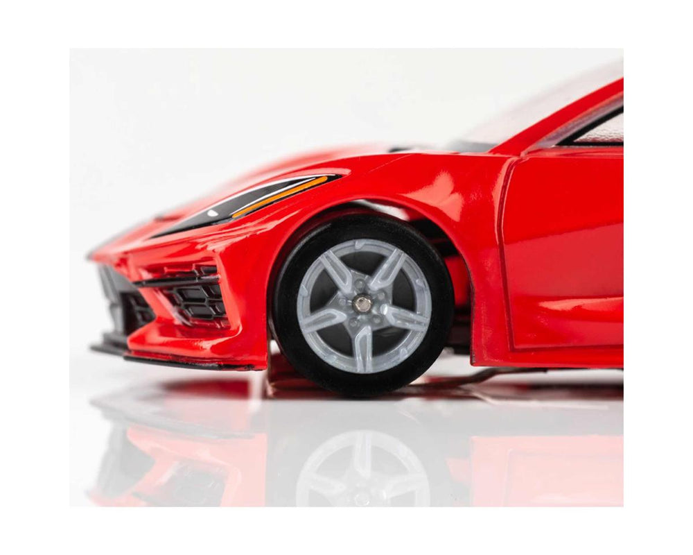 AFX Corvette C8 HO Slot Car (Torch Red) (LWB) (Mega G+) 22011 (ONLINE ORDER ONLY)