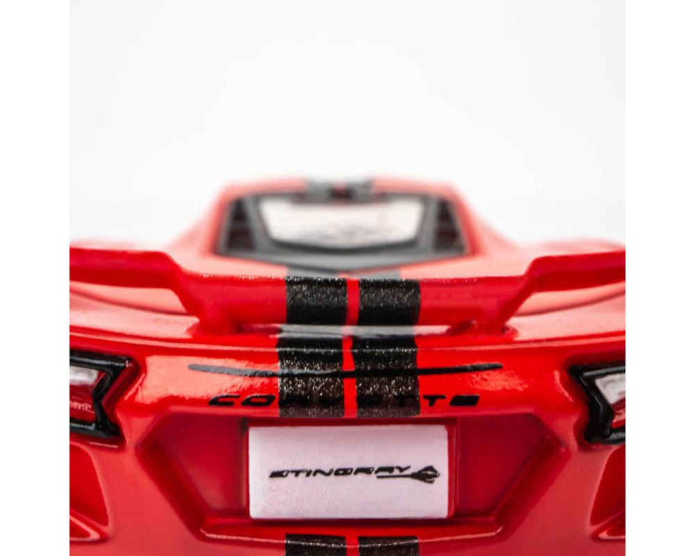 AFX Corvette C8 HO Slot Car (Torch Red) (LWB) (Mega G+) 22011 (ONLINE ORDER ONLY)