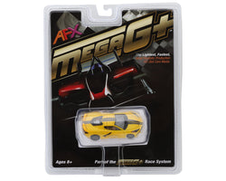 AFX Corvette C8 HO Slot Car (Accelerate Yellow) (LWB) (Mega G+) 22013 (ONLINE ORDER ONLY)