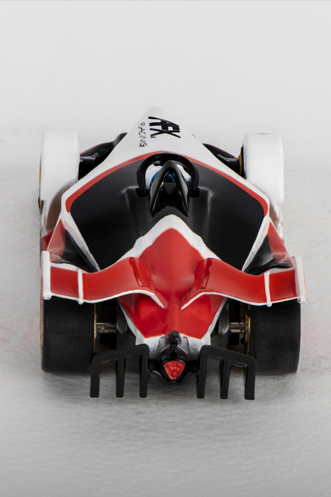 AFX Formula N HO Slot Car (White/Black/Red) (LWB) (Mega G+) 22015 (ONLINE ORDER ONLY)