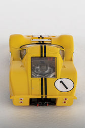 AFX Collector Series 1967 Ford GT40 Mk IV Sebring #1 HO Slot Car (Yellow) (SWB) (Mega G+) 22025 (ONLINE ORDER ONLY)
