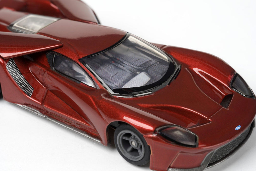 AFX Ford GT HO Slot Car (Liquid Red) (LWB) (Mega G+) 22030 (ONLINE ORDER ONLY)