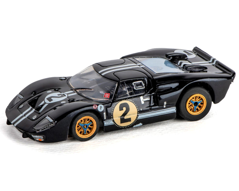 AFX Collector Series Ford GT40 Mk IIB Sebring #2 HO Slot Car (Nightmist Blue) (SWB) (Mega G+) 22031 (ONLINE ORDER ONLY)