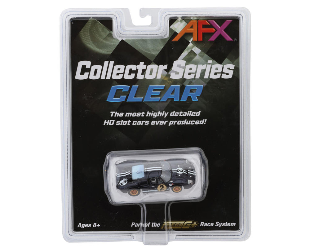 AFX Collector Series Ford GT40 Mk IIB Sebring #2 HO Slot Car (Nightmist Blue) (SWB) (Mega G+) 22031 (ONLINE ORDER ONLY)