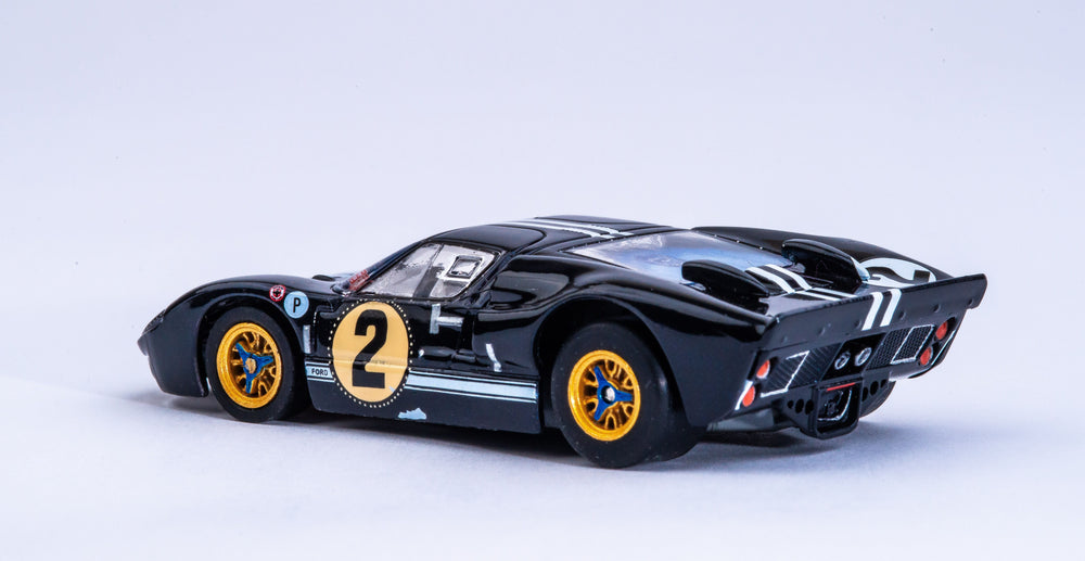 AFX Collector Series Ford GT40 Mk IIB Sebring #2 HO Slot Car (Nightmist Blue) (SWB) (Mega G+) 22031 (ONLINE ORDER ONLY)