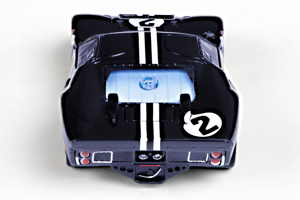 AFX Collector Series Ford GT40 Mk IIB Sebring #2 HO Slot Car (Nightmist Blue) (SWB) (Mega G+) 22031 (ONLINE ORDER ONLY)