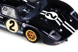 AFX Collector Series Ford GT40 Mk IIB Sebring #2 HO Slot Car (Nightmist Blue) (SWB) (Mega G+) 22031 (ONLINE ORDER ONLY)
