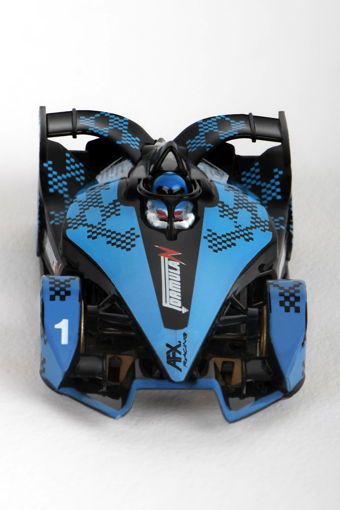 AFX Formula N HO Slot Car (Blue/Black) (LWB) (Mega G+) 22039 (ONLINE ORDER ONLY)