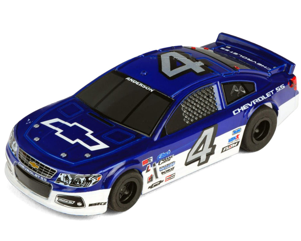 AFX Two Pack Stocker HO Slot Car Set (2) (Blue, Black) (LWB) (Mega G+) 22041 (ONLINE ORDER ONLY)