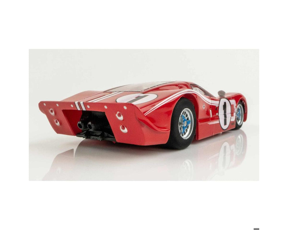 AFX Collector Series Ford GT40 Mk IV Le Mans #1 HO Slot Car (Red) (SWB) (Mega G+) 22042 (ONLINE ORDER ONLY)
