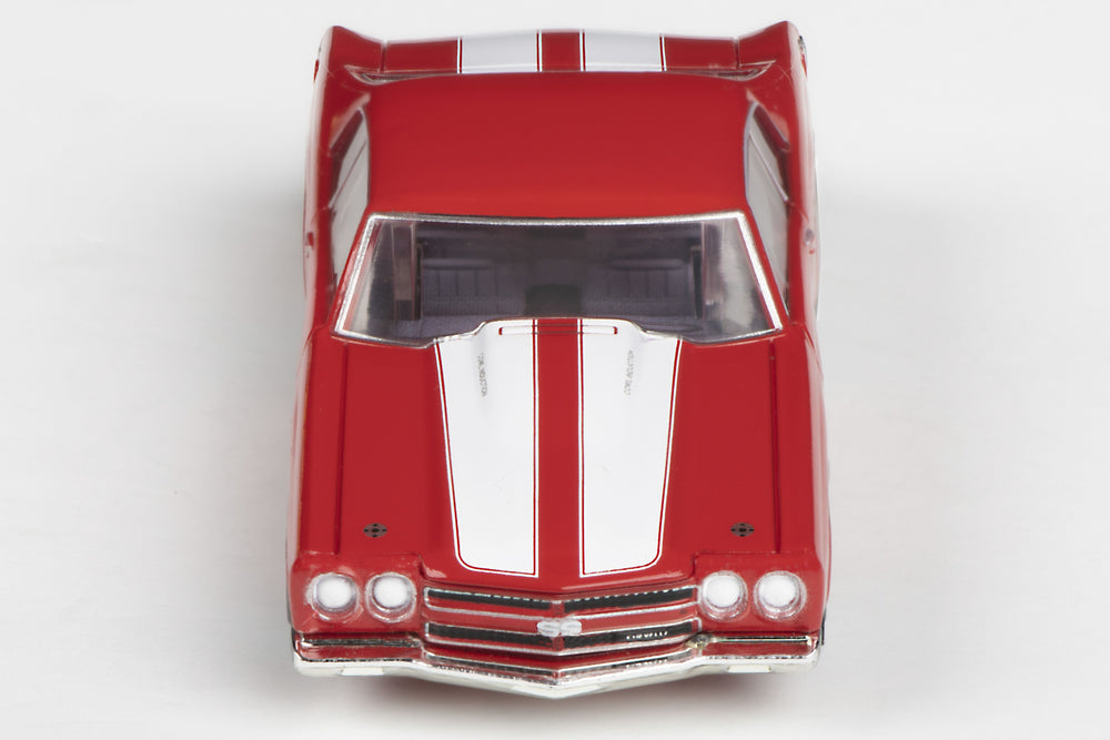 AFX Collector Series 1970 Chevelle 454 HO Slot Car (Red) (LWB) (Mega G+) 22043 (ONLINE ORDER ONLY)