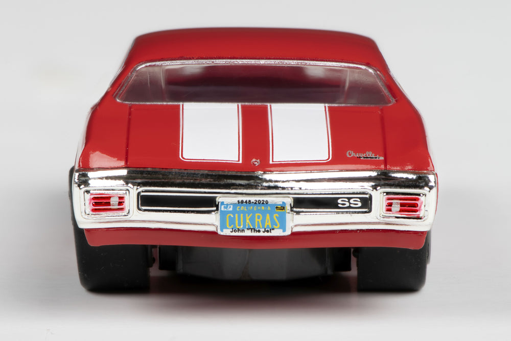 AFX Collector Series 1970 Chevelle 454 HO Slot Car (Red) (LWB) (Mega G+) 22043 (ONLINE ORDER ONLY)