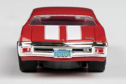 AFX Collector Series 1970 Chevelle 454 HO Slot Car (Red) (LWB) (Mega G+) 22043 (ONLINE ORDER ONLY)