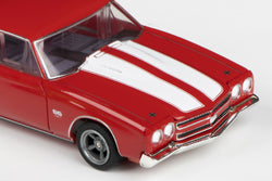 AFX Collector Series 1970 Chevelle 454 HO Slot Car (Red) (LWB) (Mega G+) 22043 (ONLINE ORDER ONLY)