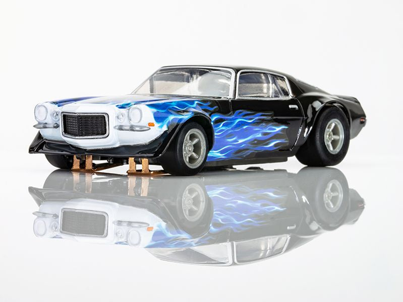 AFX Collector Series Camaro 1973 HO Slot Car (Wildfire) (LWB) (Mega G+) 22046 (ONLINE ORDER ONLY)