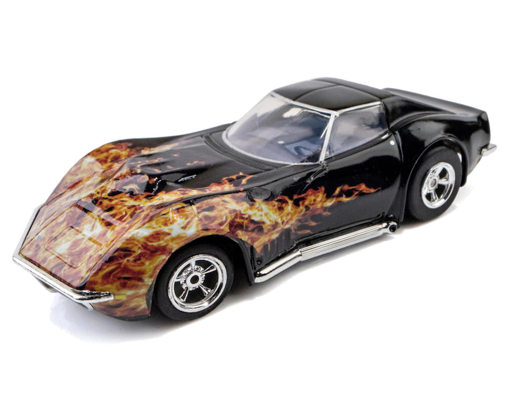 AFX Collector Series 1968 Corvette 427 HO Slot Car (Flame) (SWB) (Mega G+) 22051 (ONLINE ORDER ONLY)