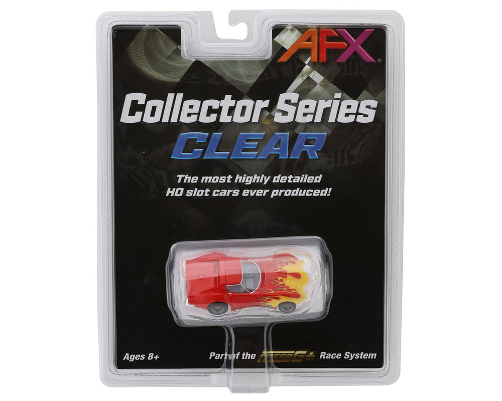AFX Collector Series Corvette 1970 HO Slot Car (Red Wildfire) (SWB) (Mega G+) 22055 (ONLINE ORDER ONLY)