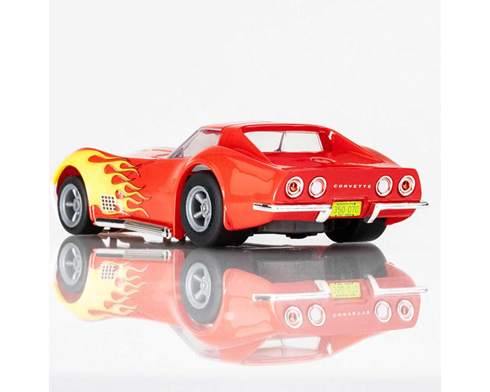 AFX Collector Series Corvette 1970 HO Slot Car (Red Wildfire) (SWB) (Mega G+) 22055 (ONLINE ORDER ONLY)