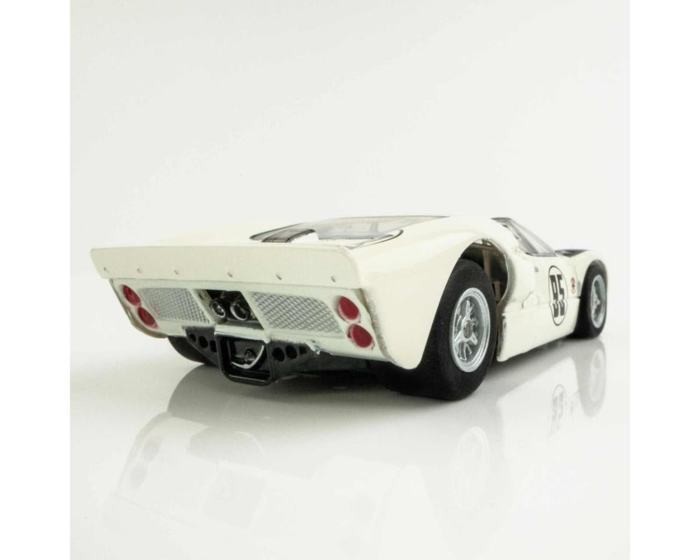 AFX Collector Series 1966 Ford GT40 Mark II Daytona #95 HO Slot Car (White) (SWB) (Mega G+) 22056 (ONLINE ORDER ONLY)