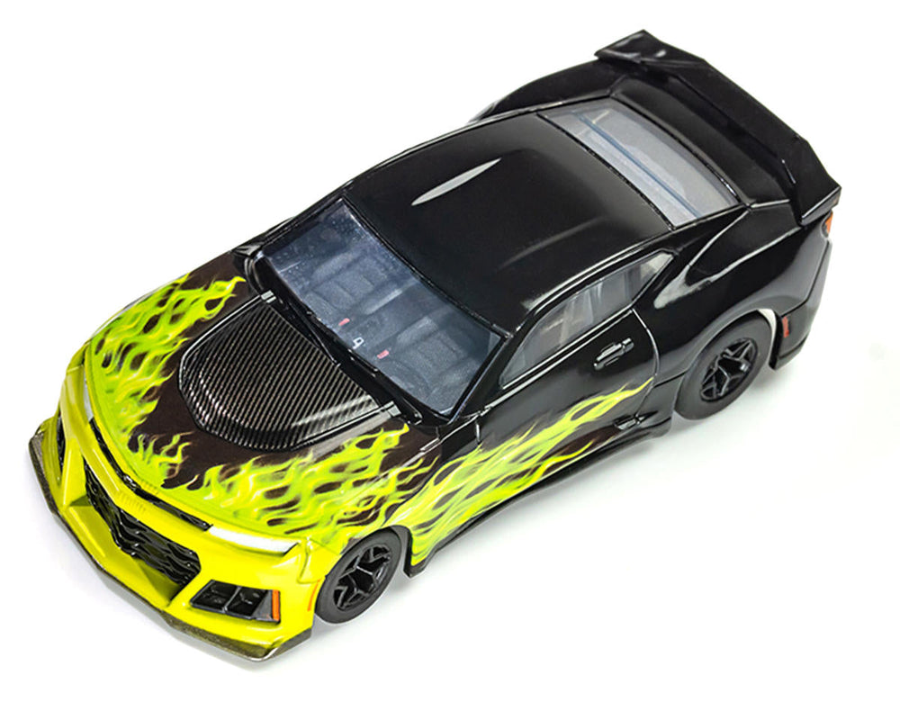 AFX 2021 Camaro ZL1 HO Slot Car (Lime Fire) (LWB) (Mega G+) 22060 (ONLINE ORDER ONLY)