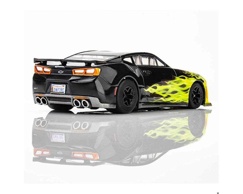 AFX 2021 Camaro ZL1 HO Slot Car (Lime Fire) (LWB) (Mega G+) 22060 (ONLINE ORDER ONLY)