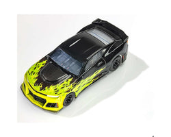 AFX 2021 Camaro ZL1 HO Slot Car (Lime Fire) (LWB) (Mega G+) 22060 (ONLINE ORDER ONLY)