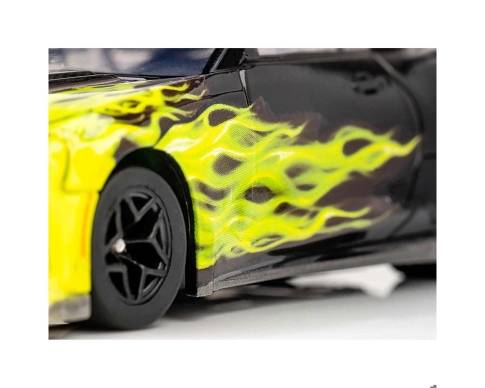 AFX 2021 Camaro ZL1 HO Slot Car (Lime Fire) (LWB) (Mega G+) 22060 (ONLINE ORDER ONLY)
