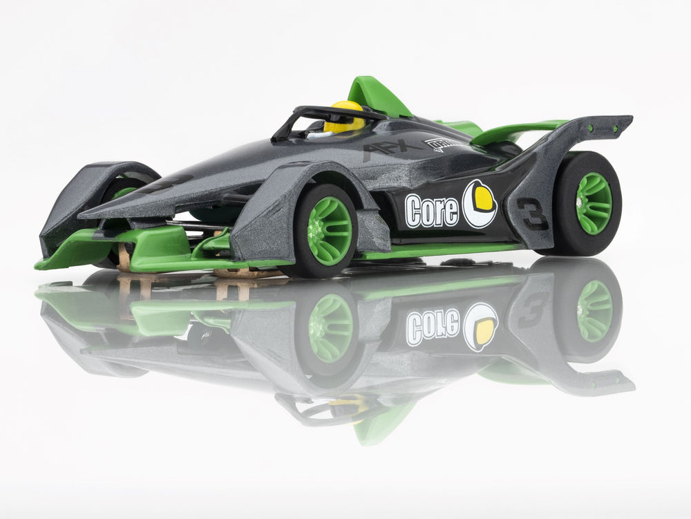 AFX Racing Formula N #3 Silver/Green HO Scale Slot Car 22064 (ONLINE ORDER ONLY)