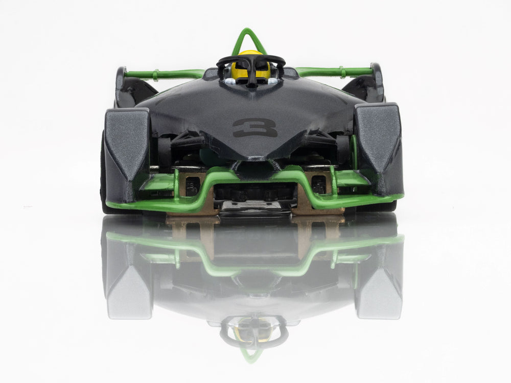 AFX Racing Formula N #3 Silver/Green HO Scale Slot Car 22064 (ONLINE ORDER ONLY)