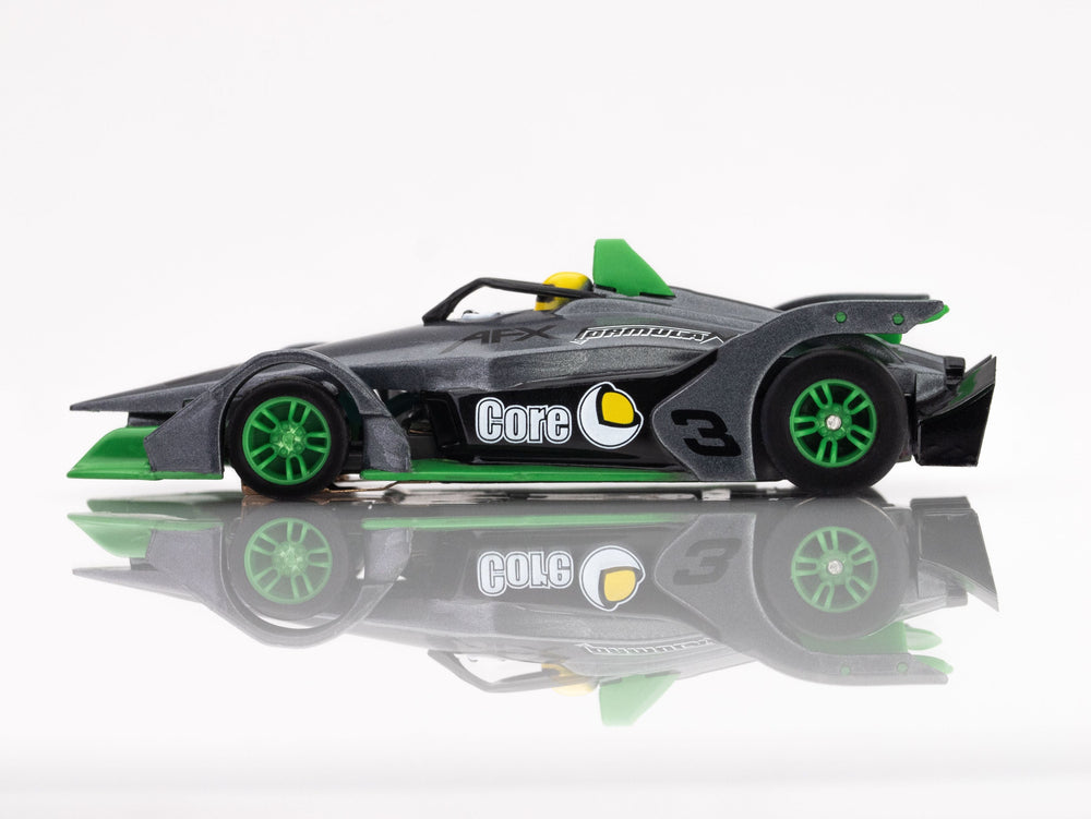AFX Racing Formula N #3 Silver/Green HO Scale Slot Car 22064 (ONLINE ORDER ONLY)